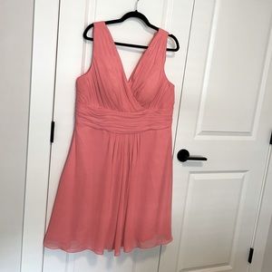 Pink party dress